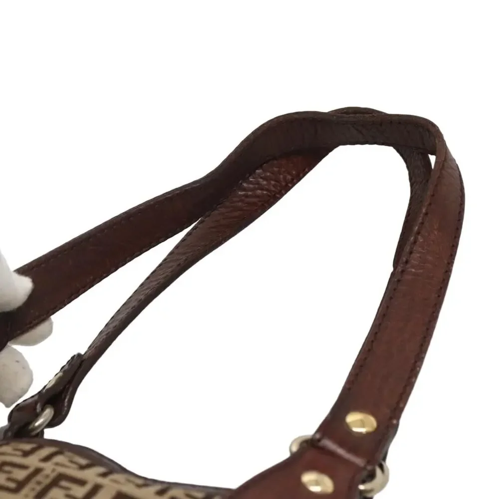 Fendi Zucchino Tote Bag Beige